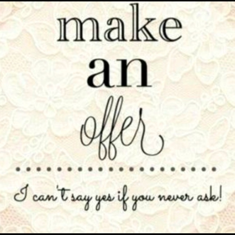 Make me an offer